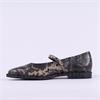 Paul Green Pointed Toe Mary Jane Pump - Snake